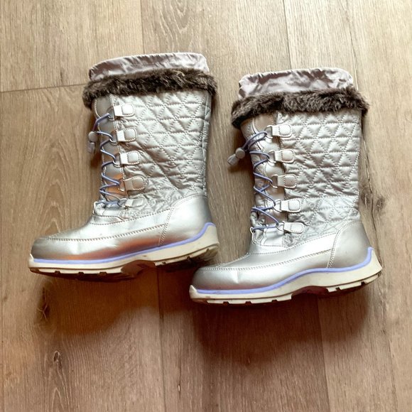 Girls Land's End Snow Boots - Picture 1 of 2